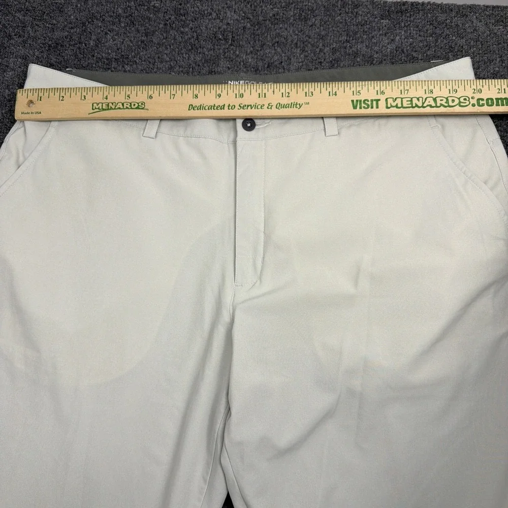 Nike Golf Tour Performance Golf Pants Men's 40x32 White Dri Fit Perforated